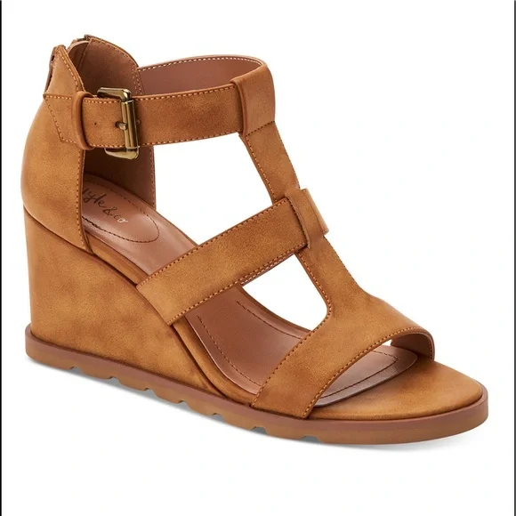 Style & CO Wedges Size 7.5M - Picture 3 of 7